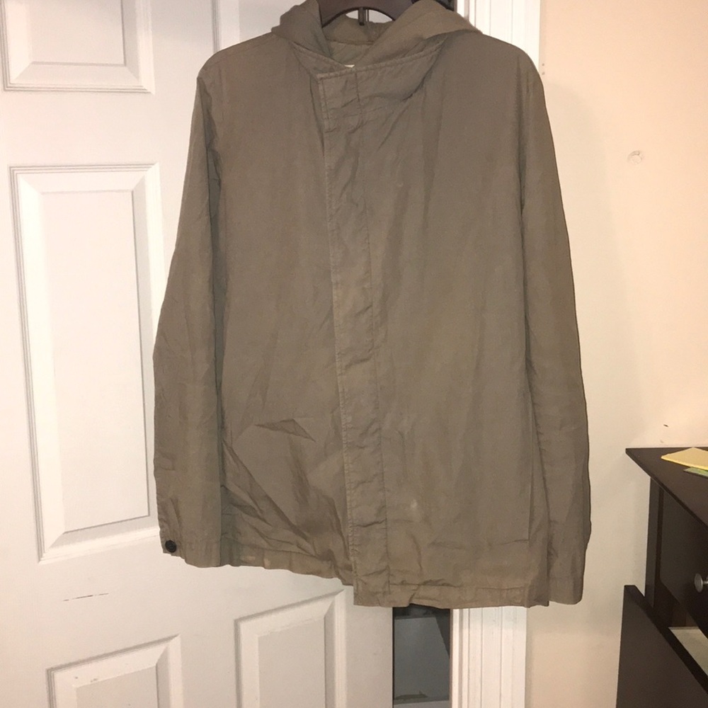 Stephan Schneider Army Green Light Hooded Coat